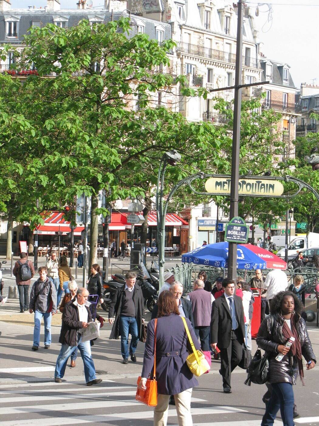 Photographie originale rue Bobillot à Paris