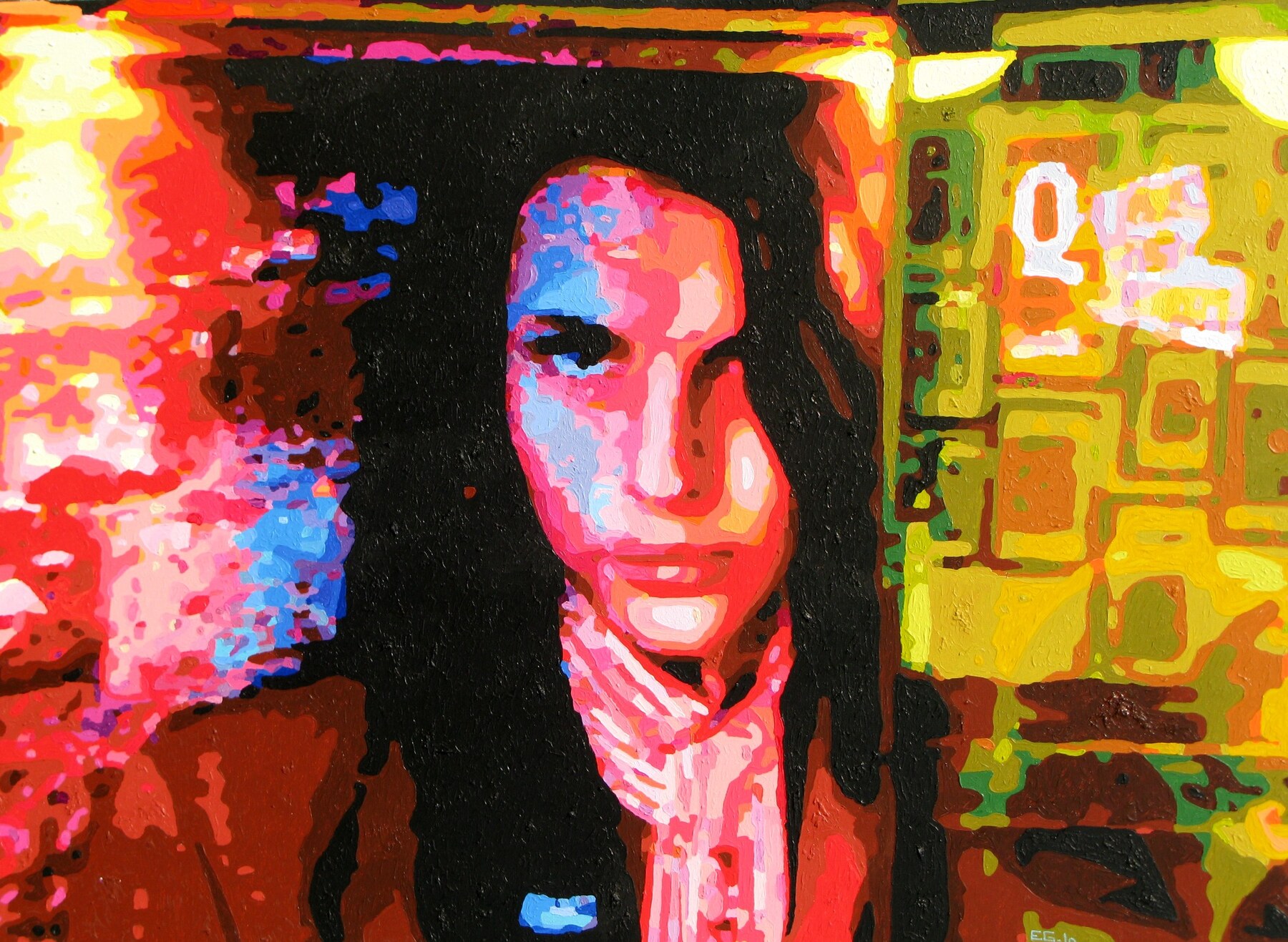 Suzy Q, acrylique sur toile d’Éric Gendreau